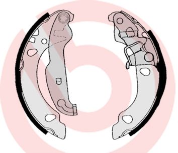 BREMBO S 24 530 Brake Shoe Set