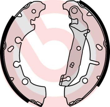 BREMBO S 24 532 Brake Shoe Set