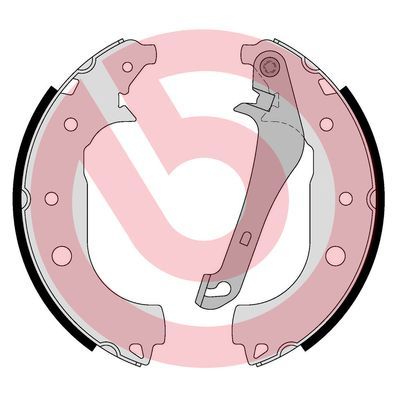 BREMBO S 24 552 Brake Shoe Set