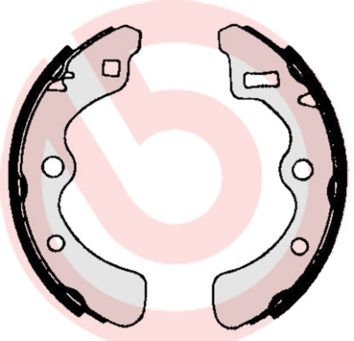 Brake Shoe Set BREMBO S 28 501