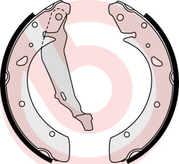 Brake Shoe Set BREMBO S 28 508