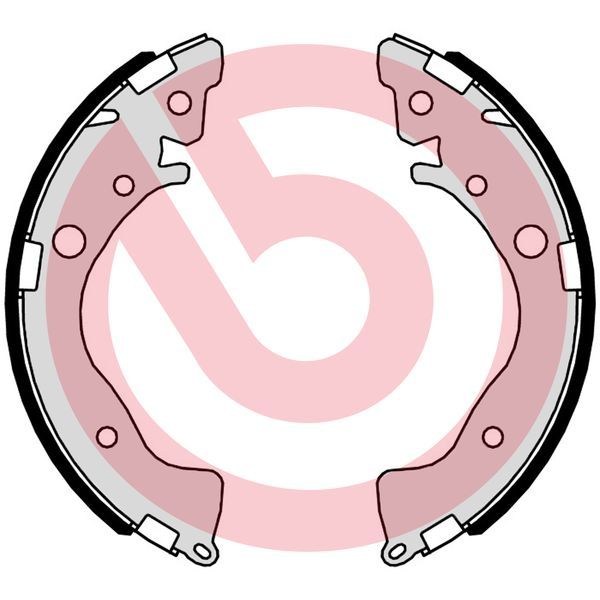 BREMBO S 28 521 Brake Shoe Set