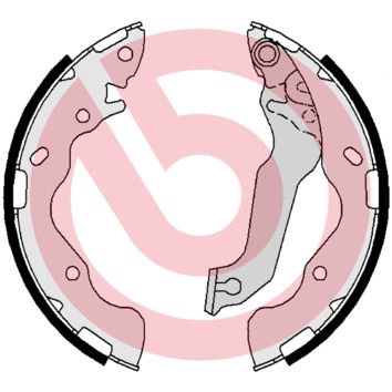 Brake Shoe Set BREMBO S 30 536