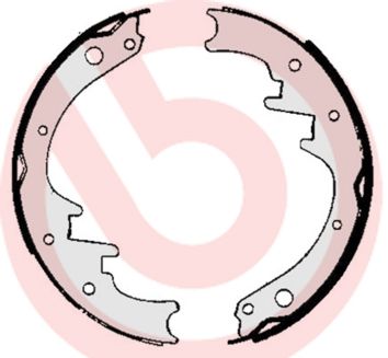 BREMBO S 37 501 Brake Shoe Set
