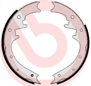 BREMBO S 37 504 Brake Shoe Set