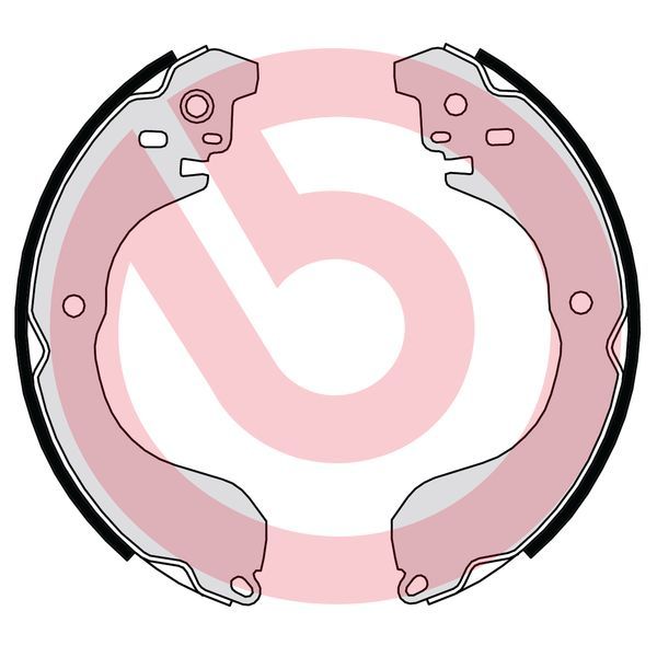 BREMBO S 37 511 Brake Shoe Set