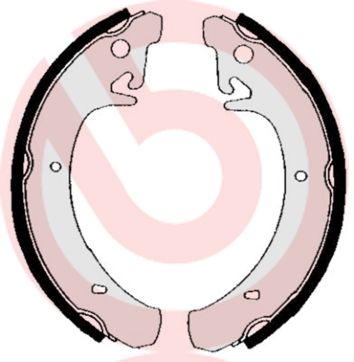 Brake Shoe Set BREMBO S 41 503