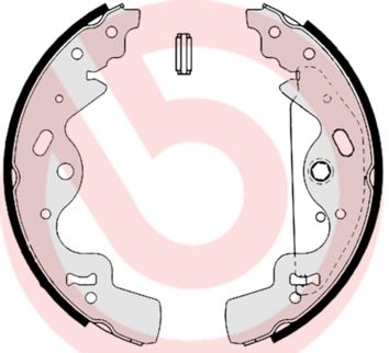 Brake Shoe Set BREMBO S 44 506