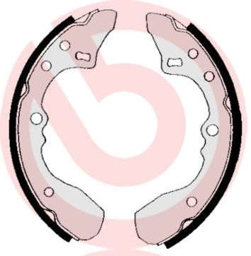 BREMBO S 49 502 Brake Shoe Set