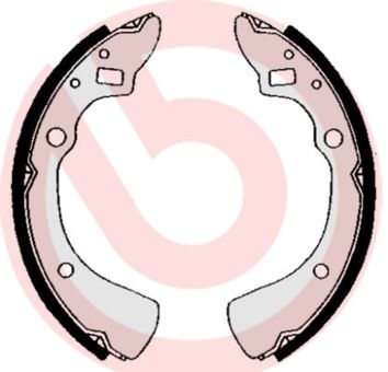 Brake Shoe Set BREMBO S 49 507