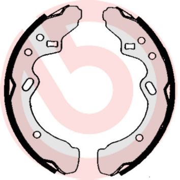 Brake Shoe Set BREMBO S 49 511