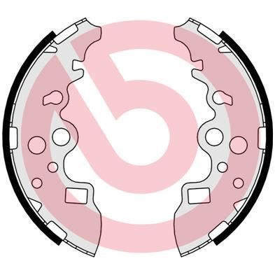 Brake Shoe Set BREMBO S 49 524