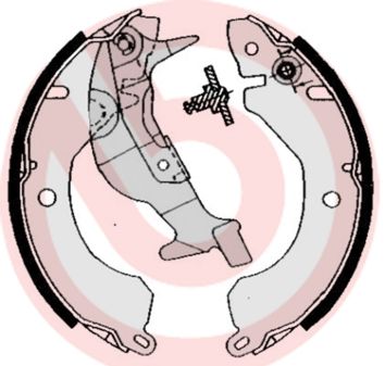 Brake Shoe Set BREMBO S 54 508
