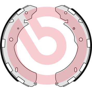 BREMBO S 54 523 Brake Shoe Set
