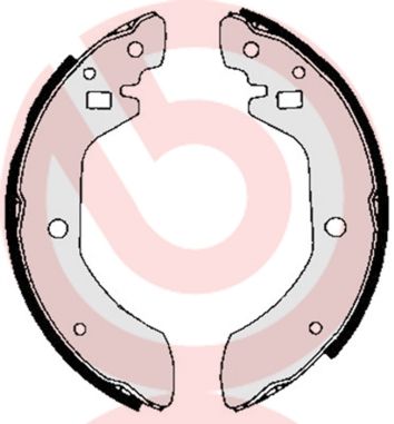 Brake Shoe Set BREMBO S 56 501