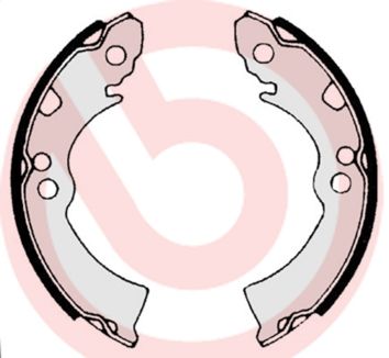 BREMBO S 56 503 Brake Shoe Set