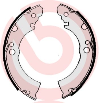 BREMBO S 56 504 Brake Shoe Set