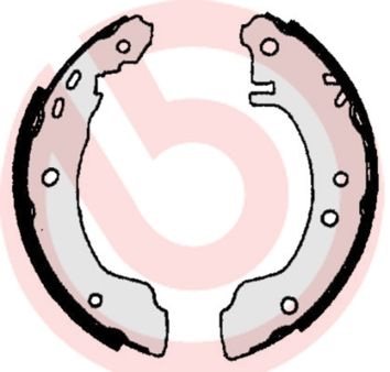 BREMBO S 56 505 Brake Shoe Set