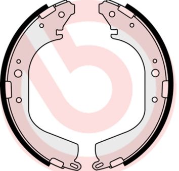 BREMBO S 56 532 Brake Shoe Set