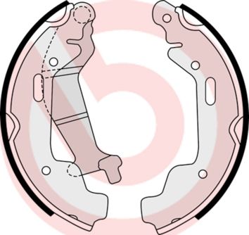 BREMBO S 59 516 Brake Shoe Set