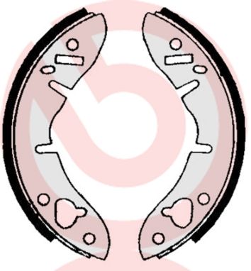 Brake Shoe Set BREMBO S 61 504