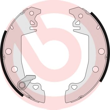 BREMBO S 61 511 Brake Shoe Set