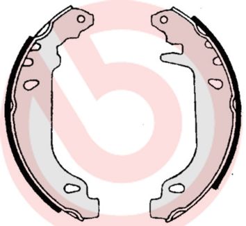 BREMBO S 61 519 Brake Shoe Set