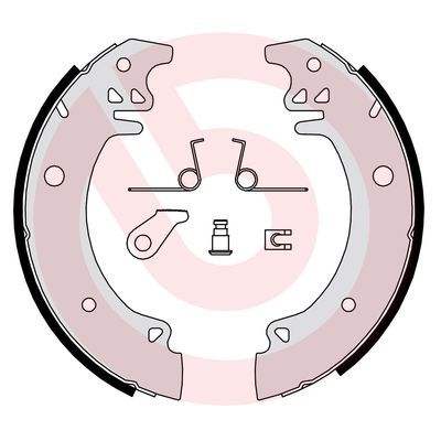 Brake Shoe Set BREMBO S 61 533