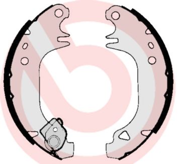 BREMBO S 61 536 Brake Shoe Set