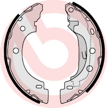 BREMBO S 68 523 Brake Shoe Set