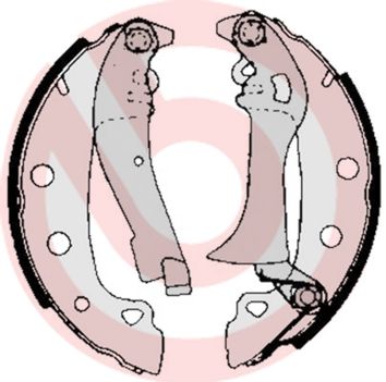 Brake Shoe Set BREMBO S 68 530