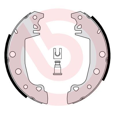 Brake Shoe Set BREMBO S 68 538