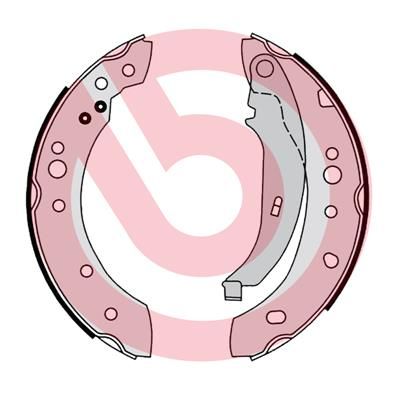 Brake Shoe Set BREMBO S 68 547