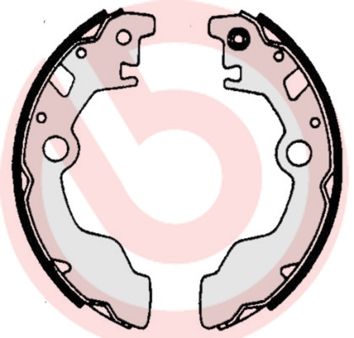 Brake Shoe Set BREMBO S 78 506