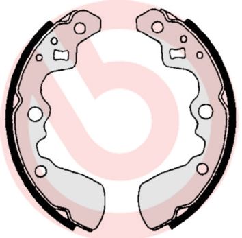 BREMBO S 79 501 Brake Shoe Set