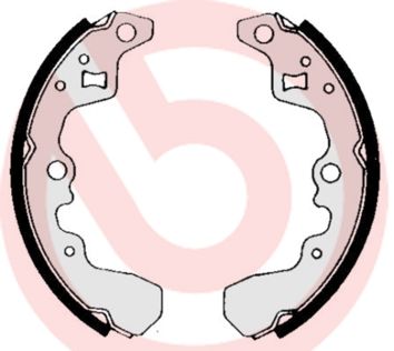 BREMBO S 79 506 Brake Shoe Set