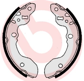 BREMBO S 79 516 Brake Shoe Set