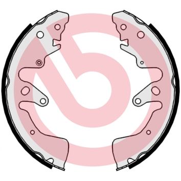 BREMBO S 79 524 Brake Shoe Set