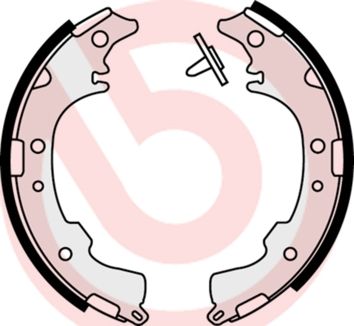 Brake Shoe Set BREMBO S 83 540