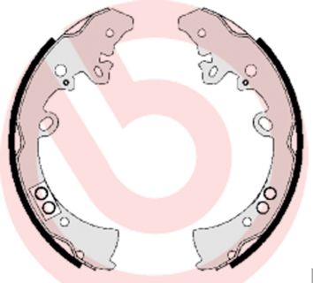 BREMBO S 83 550 Brake Shoe Set