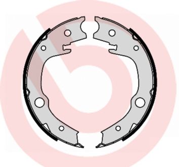 Brake Shoe Set, parking brake BREMBO S 83 551