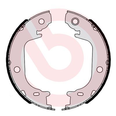 BREMBO S 83 565 Brake Shoe Set, parking brake