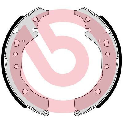 Brake Shoe Set BREMBO S 83 571