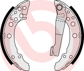 BREMBO S 85 535 Brake Shoe Set