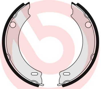 BREMBO S 86 508 Brake Shoe Set, parking brake