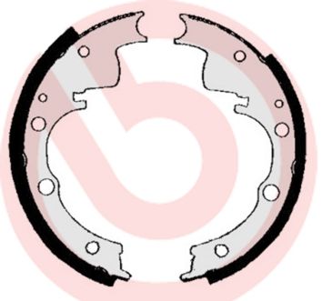 BREMBO S A6 502 Brake Shoe Set