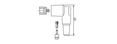 Plug, distributor BREMI 13255