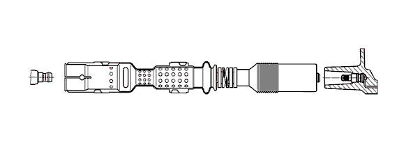 BREMI 197E25 Ignition Cable