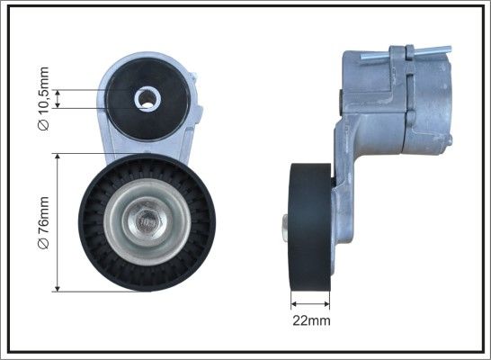 CAFFARO 100298SP Tensioner Lever, V-ribbed belt