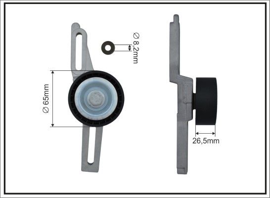 CAFFARO 101311SP Tensioner Lever, V-ribbed belt